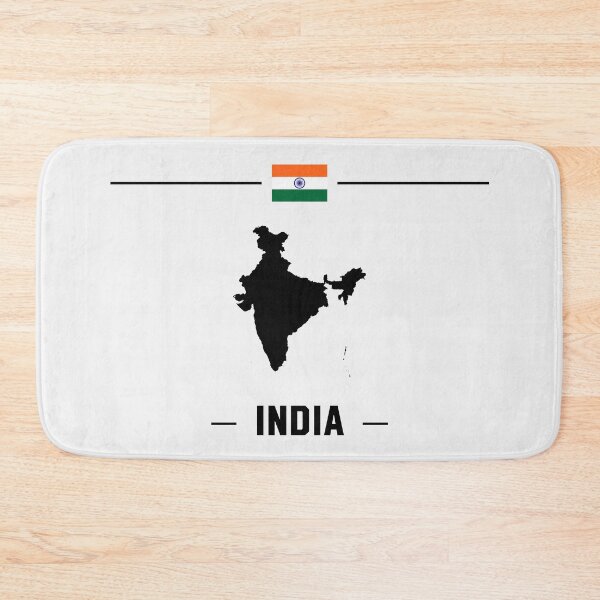 Item preview, Proudly India – Flag & Map Minimalist Design designed and sold by mashmosh.