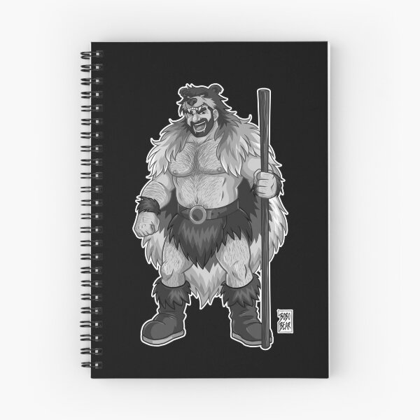 Item preview, ADAM LIKES BEARBARIANS - Greyscale designed and sold by bobobear.