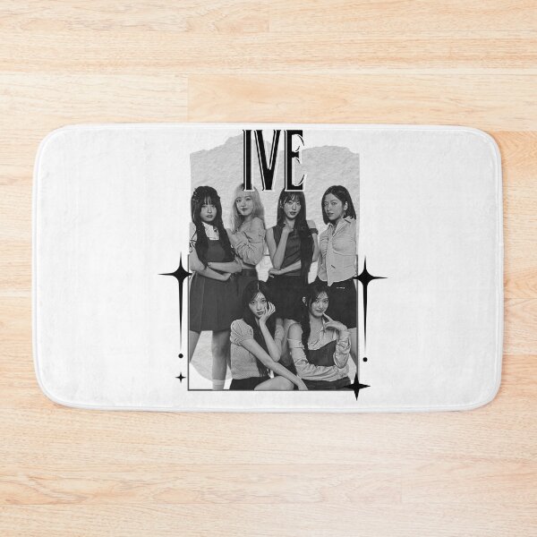 Item preview, IVE Kpop Girl group K-music south korean girl group Scrapbook Collage Cozy Y2K Vintage Design designed and sold by HELL0WBELLO.