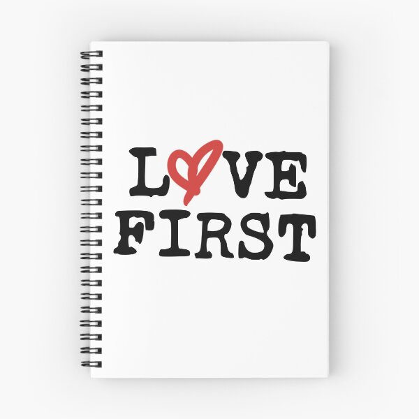 Item preview, Love First (black font) designed and sold by Pencil on Paper CA.