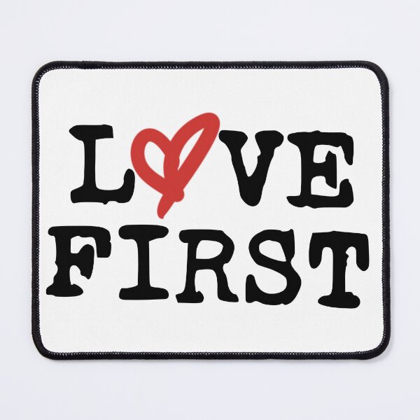 Item preview, Love First (black font) designed and sold by Pencil on Paper CA.