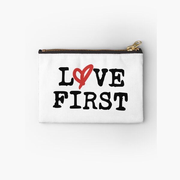 Item preview, Love First (black font) designed and sold by Pencil on Paper CA.