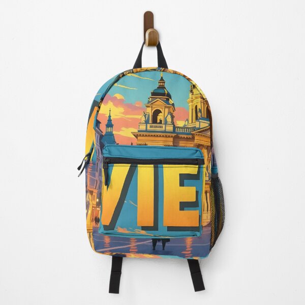 Item preview, Vienna, Austria: Vintage-Style Painterly Travel Poster designed and sold by LSVart.