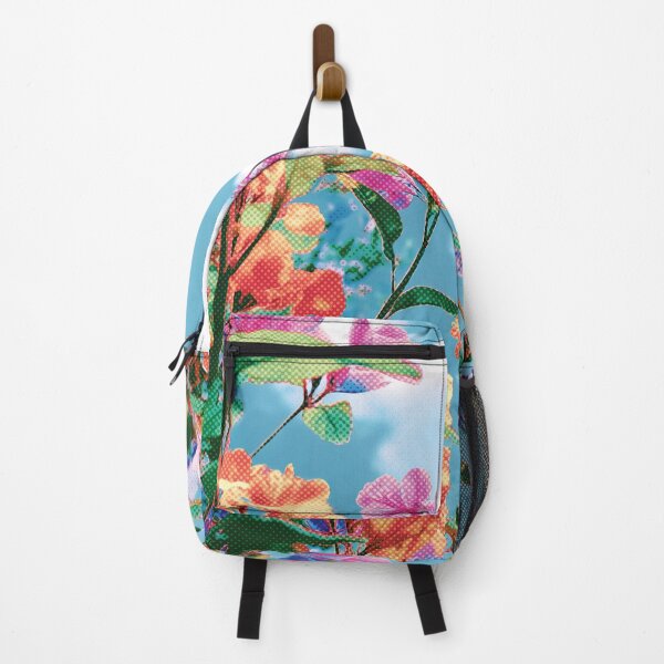 Item preview, Bloom Pop | Retro Floral Halftone Poster Art designed and sold by Pulau Kreasi.