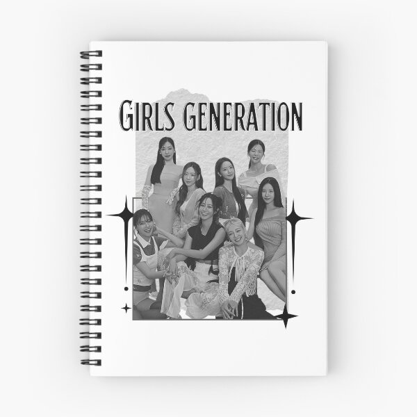 Item preview, Girls’ Generation Kpop Girl group K-music south korean girl group Scrapbook Collage Cozy Y2K Vintage Design designed and sold by HELL0WBELLO.