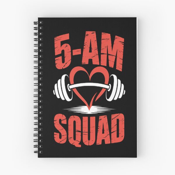 Item preview, 5-Am Squad Gym Workout Fitness Motivation Team designed and sold by brinbotty.