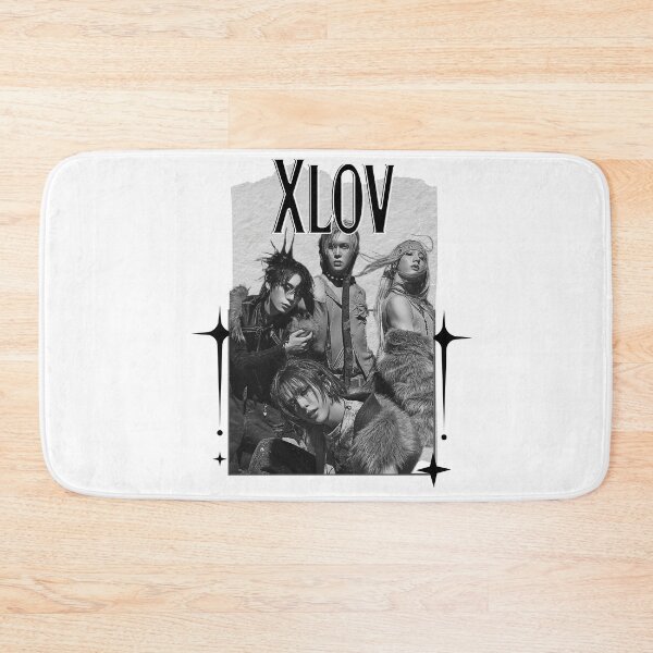 Item preview, XLOV Kpop Boy group K-music south korean Boy group Scrapbook Collage Cozy Y2K Vintage Design designed and sold by HELL0WBELLO.