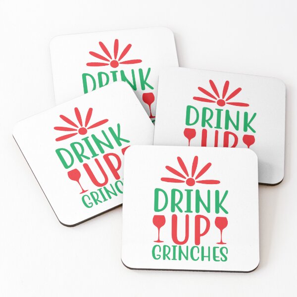 Item preview, Drink Up Grinches - Funny Adult Christmas Party Slogan designed and sold by FuzionRaptor.