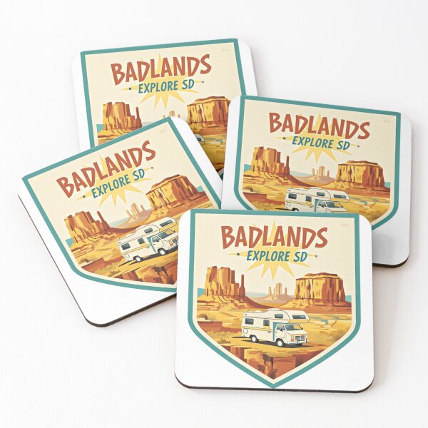 Item preview, Badlands National Park Golden Horizon Drift designed and sold by Simsimah26Parks.