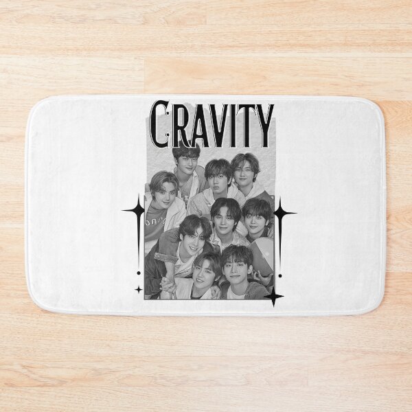 Item preview, Cravity K-Pop Group Dynamic Portrait Kpop Boy group K-music south korean Boy group Scrapbook Collage Cozy Y2K Vintage Design designed and sold by HELL0WBELLO.