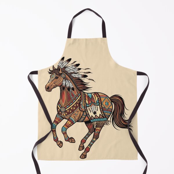 Item preview, Vintage Native American Mustang Horse designed and sold by legendaryskins.