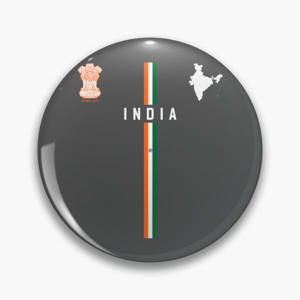 Item preview, India Eternal – Emblem, Flag & Map Tribute designed and sold by mashmosh.