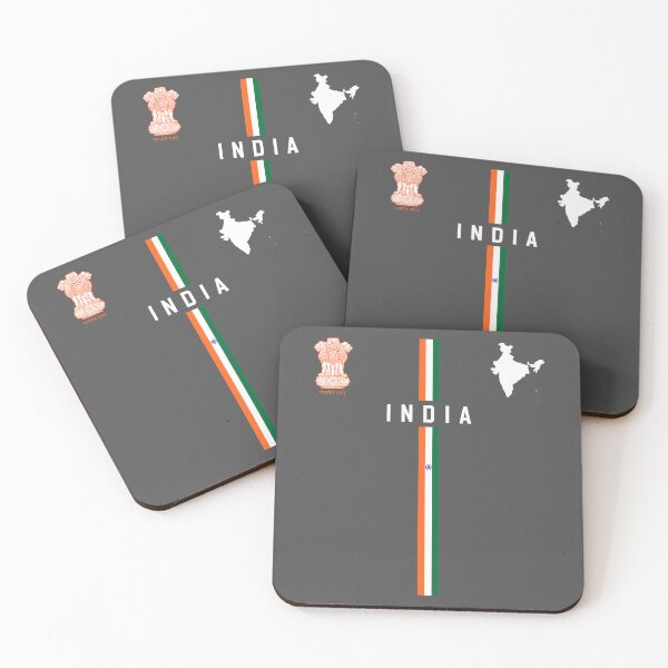 Item preview, India Eternal – Emblem, Flag & Map Tribute designed and sold by mashmosh.