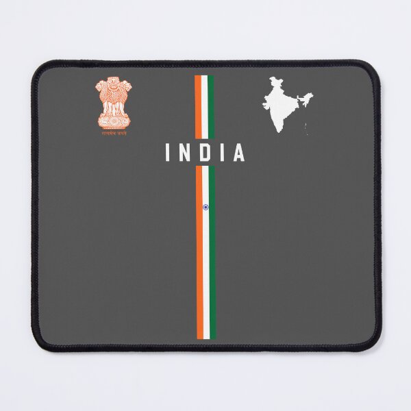 Item preview, India Eternal – Emblem, Flag & Map Tribute designed and sold by mashmosh.