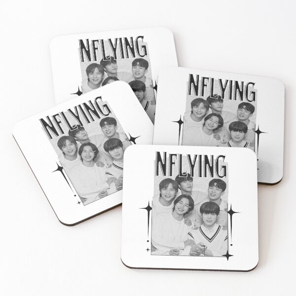 Item preview, N.Flying Inspired Korean Rock Band Art Kpop Boy group K-music south korean Boy group Scrapbook Collage Cozy Y2K Vintage Design designed and sold by HELL0WBELLO.