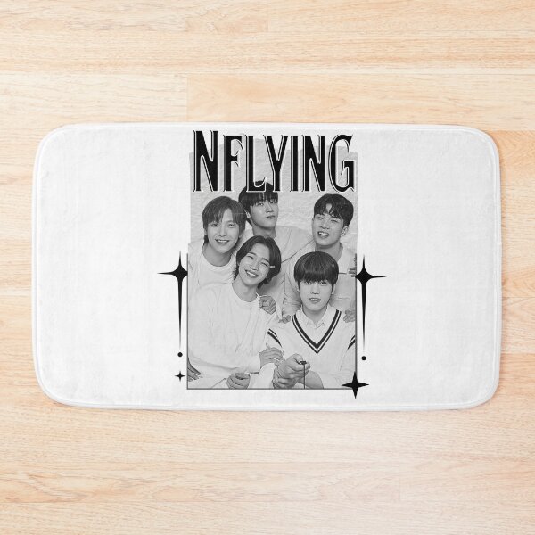 Item preview, N.Flying Inspired Korean Rock Band Art Kpop Boy group K-music south korean Boy group Scrapbook Collage Cozy Y2K Vintage Design designed and sold by HELL0WBELLO.