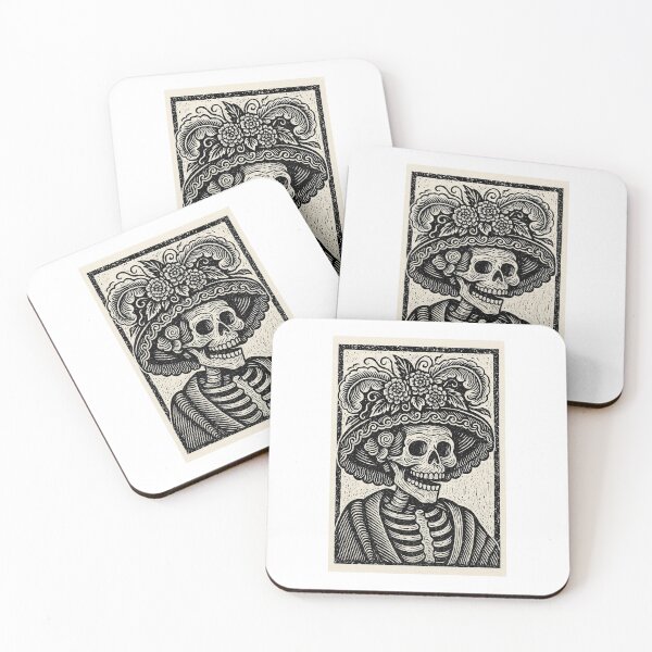 Item preview, La Calavera Elegante designed and sold by DOOFUSAURUS.