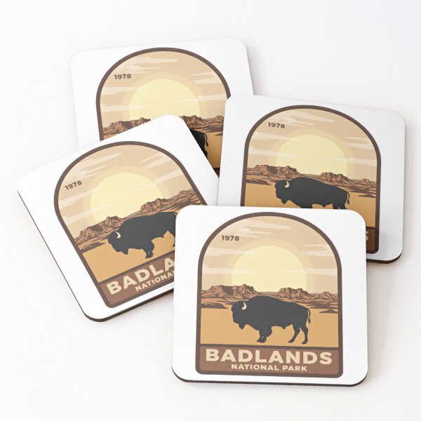 Item preview, Badlands National Park Pale Stone Horizon designed and sold by Simsimah26Parks.
