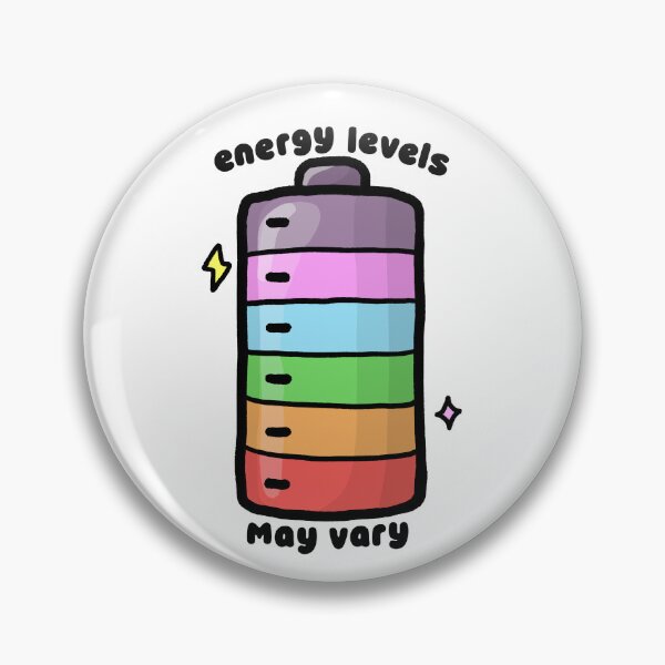 Item preview, Energy levels may vary designed and sold by TheFancyFirefly.