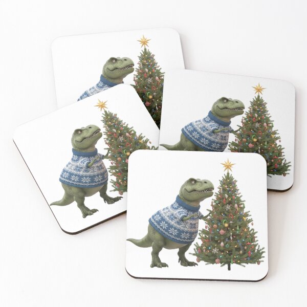 Item preview, T-Rex Ugly Christmas Sweater | Dino Holiday Party designed and sold by Rosuma Designs.