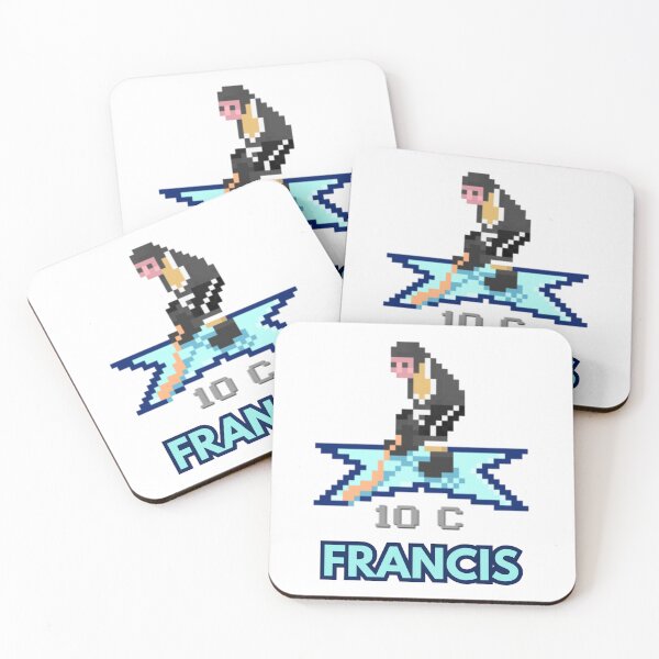 Item preview, Penguins Legend Ron Francis as an NHL 94 Character designed and sold by guitarchalk.