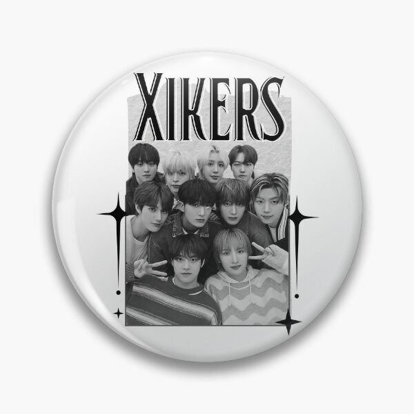 Item preview, Xikers Time-Traveling K-Pop Concept Art Kpop Boy group K-music south korean Boy group Scrapbook Collage Cozy Y2K Vintage Design designed and sold by HELL0WBELLO.