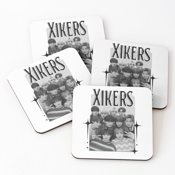 Item preview, Xikers Time-Traveling K-Pop Concept Art Kpop Boy group K-music south korean Boy group Scrapbook Collage Cozy Y2K Vintage Design designed and sold by HELL0WBELLO.