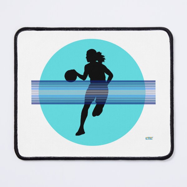 Item preview, Women’s Basketball Tee – Blue Handles Hooper Silhouette | Minimal Vector Design designed and sold by SlanTee.