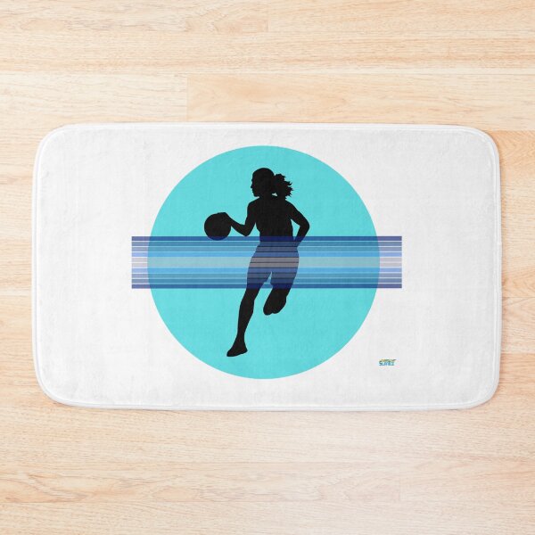 Item preview, Women’s Basketball Tee – Blue Handles Hooper Silhouette | Minimal Vector Design designed and sold by SlanTee.