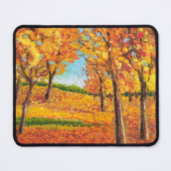 Item preview, Autumn Landscape - Oil Pastel Painting designed and sold by Sky-99.