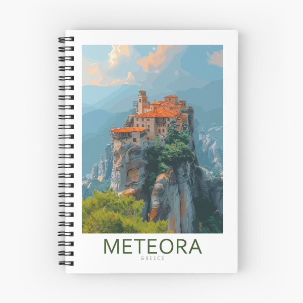 Item preview, Meteora Greece - Travel Art designed and sold by Marciolini.