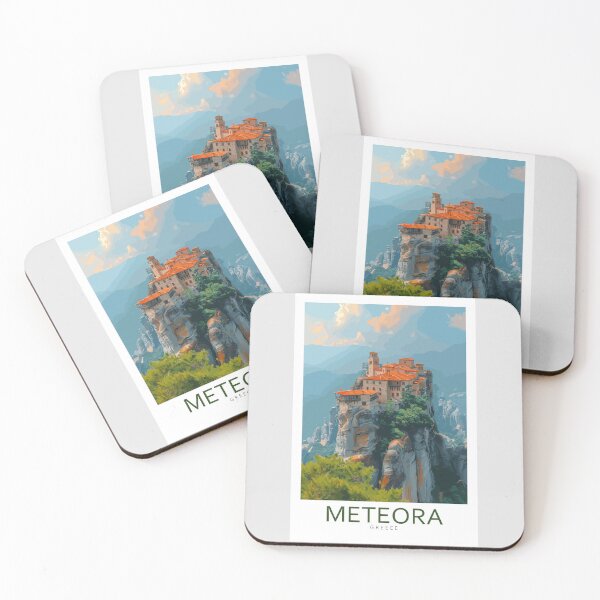 Item preview, Meteora Greece - Travel Art designed and sold by Marciolini.