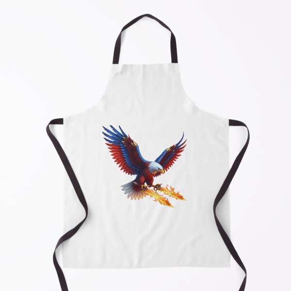 Item preview, Epic Eagle with Flaming Swords – Fantasy Patriot Art designed and sold by pohapoha181.