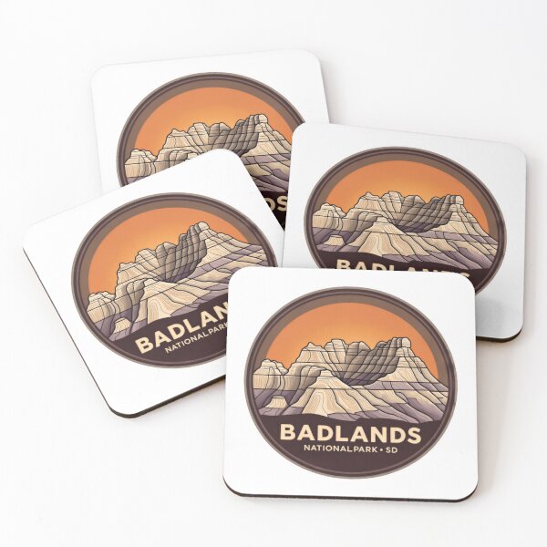 Item preview, Badlands National Park Golden Butte Trail designed and sold by Simsimah26Parks.