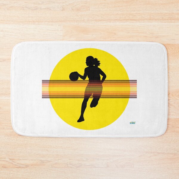 Item preview, Streetball Girl Handles Basketball Shirt – Sunset hooper sillhouette | Hoops Fan Gift designed and sold by SlanTee.