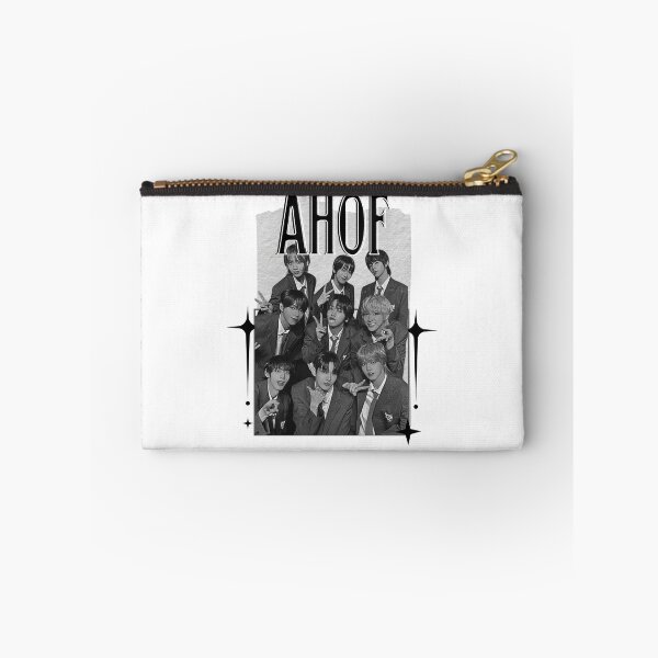 Item preview, AHOF Nine-Member K-Pop Debut Art Kpop Boy group K-music south korean Boy group Scrapbook Collage Cozy Y2K Vintage Design designed and sold by HELL0WBELLO.