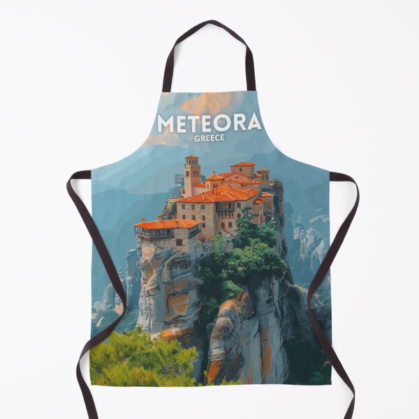 Item preview, Meteora Greece - Travel art designed and sold by Marciolini.