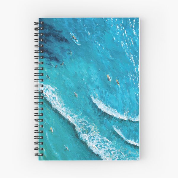 Item preview, Ocean Waves | Surfer Aerial View Poster Print designed and sold by Pulau Kreasi.