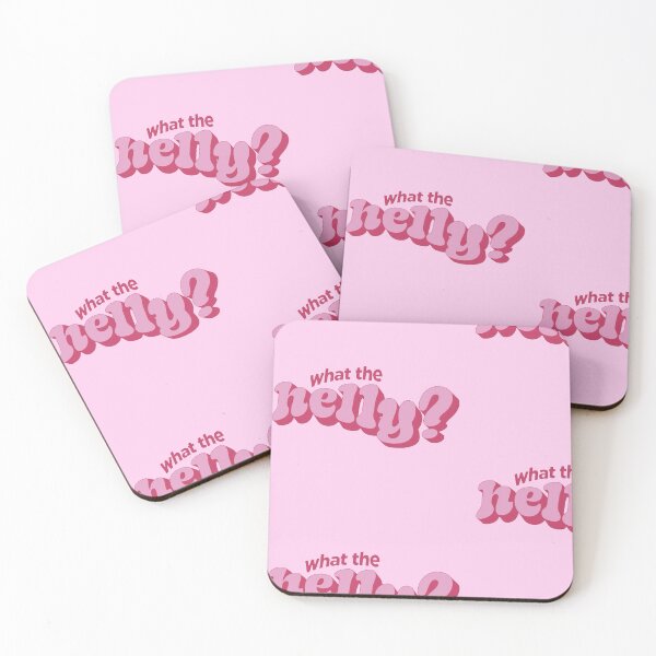 Item preview, Funny Groovy What The Helly Pink Quote designed and sold by meepmeep52.