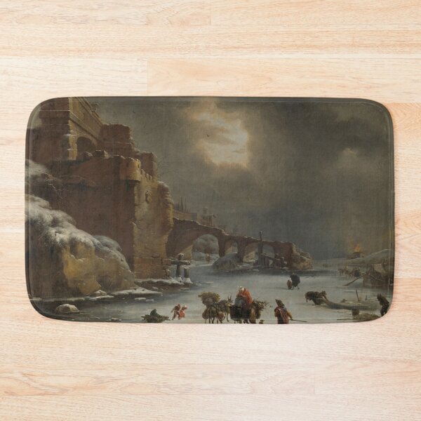 Item preview, City Walls in Winter designed and sold by felttipcat.