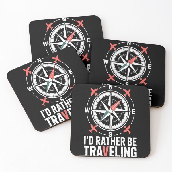 Item preview, Travelers Travel Vacation I'd Rather Be Traveling designed and sold by brinbotty.