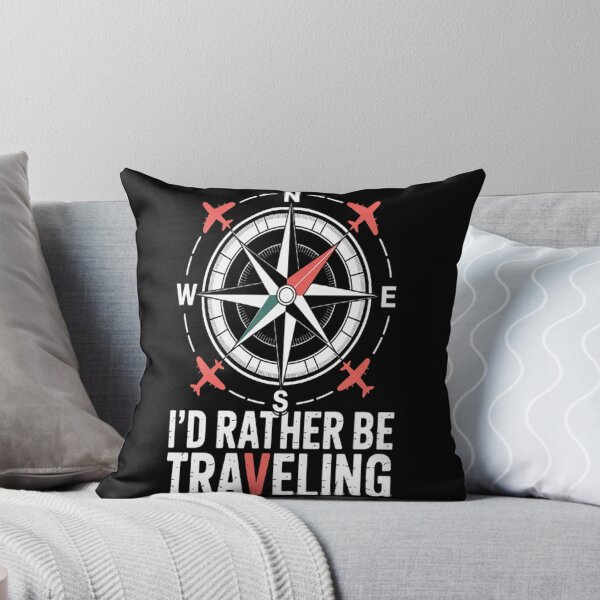 Item preview, Travelers Travel Vacation I'd Rather Be Traveling designed and sold by brinbotty.