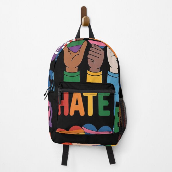 Item preview, Hate Has No Home Here Hippie LGBT designed and sold by kakashinn.