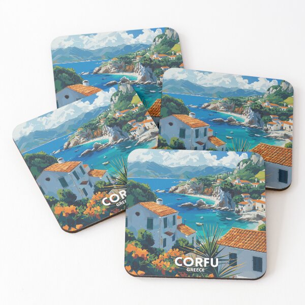 Item preview, Corfu Greece - Travel art designed and sold by Marciolini.