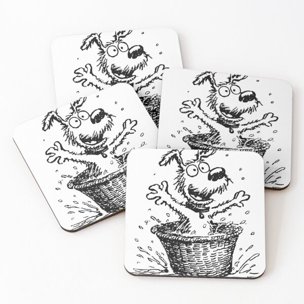 Item preview, Hungry Labrador Picnic Basket Line Art designed and sold by Flying Doggo.