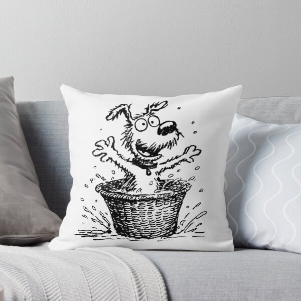 Item preview, Hungry Labrador Picnic Basket Line Art designed and sold by Flying Doggo.