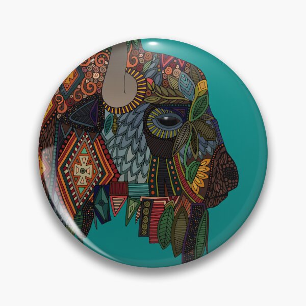 Item preview, bison teal designed and sold by scrummy.