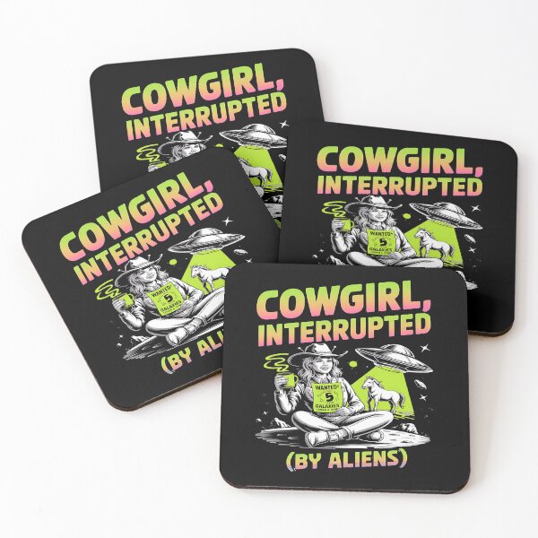 Item preview, cosmic cowgirl - space cowgirl - galactic cowgirl - sci-fi western - space western - futuristic cowgirl - intergalactic outlaw - cowgirl in space - rodeo in space - nebula cowgirl - western sci fi designed and sold by JansenGS.