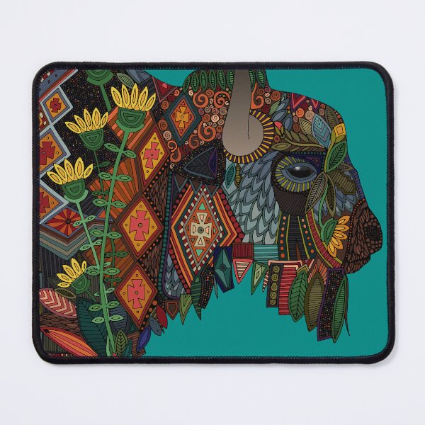 Item preview, bison teal designed and sold by scrummy.