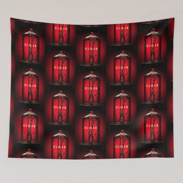 Item preview, Neon “CLOSE” Sign Inside Light Bulb – Modern Red Glow Aesthetic designed and sold by Grafititee.